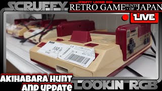 Live Akihabara Hunting & Channel Update Retro Game Hunts of Japan