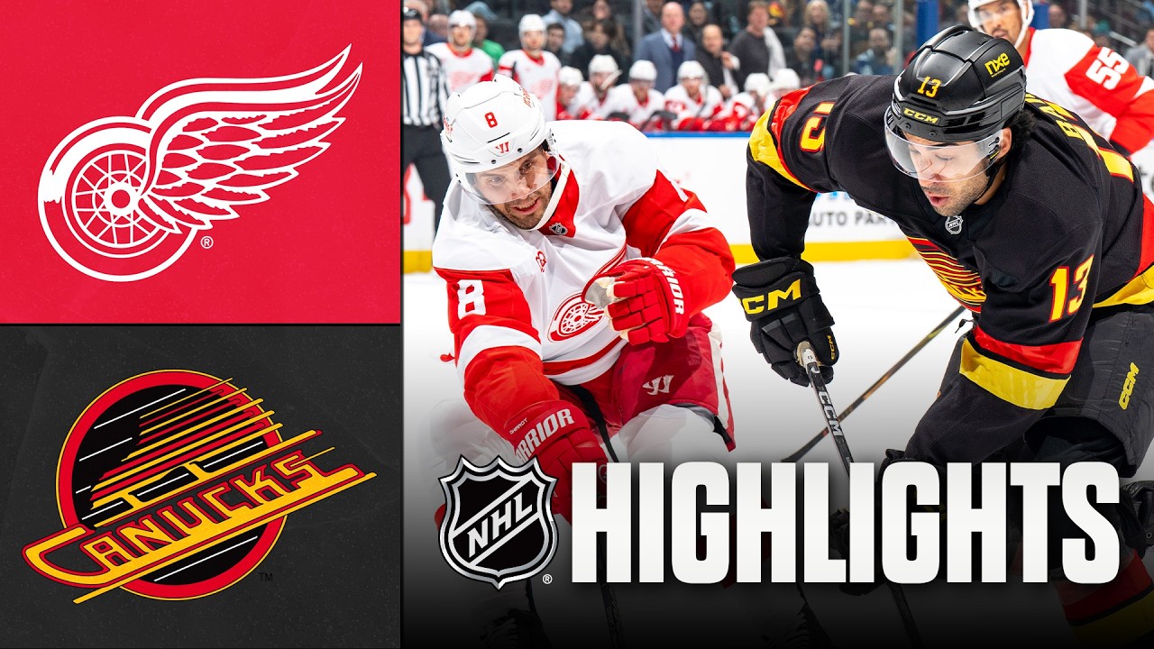 Red Wings vs. Canucks | NHL Highlights | Oct 22, 2026