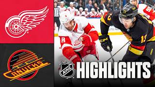 Vancouver Canucks vs Detroit Red Wings