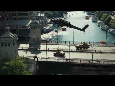 Giant Gorilla And Giant Wolf Vs Military Fight Scene | RAMPAGE 2018 | Movie Clip [4K]