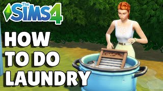 How To Do Laundry In The Sims 4