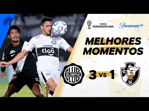 Gols e lances de Olímpia x Vasco da Gama