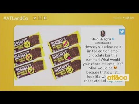 Hershey's Milk Chocolate Emoji Bar