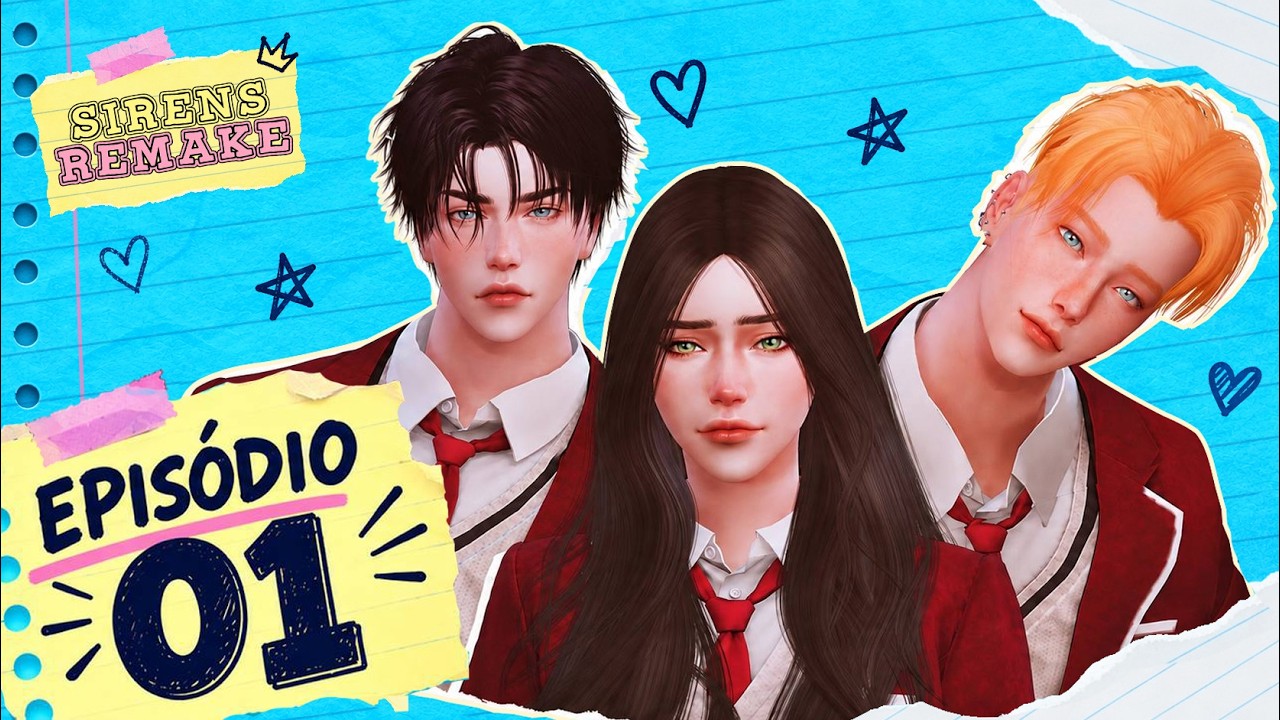 SIRENS REMAKE | EPISÓDIO 1 | Dublado PT-BR | THE SIMS 4