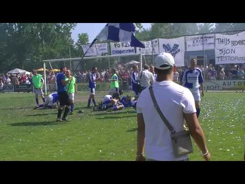 Einde wedstrijd + feest vv Drechtstreek - SSC'55