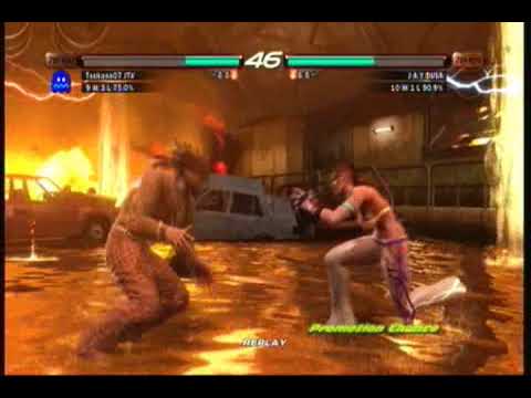 Tekken 6 Ranked Xbox Live FIght - Eddy (me) vs Christie
