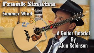 How to play - Summer Wind  by Frank Sinatra - Acoustically