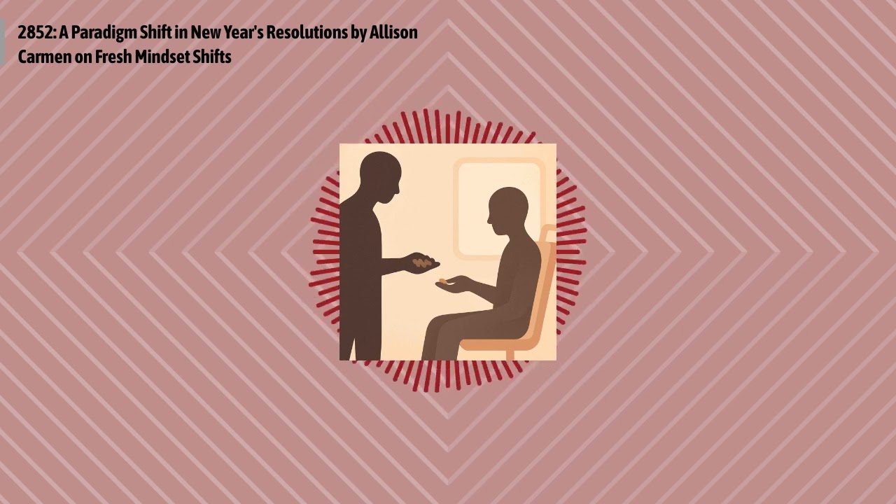 2852: A Paradigm Shift in New Year's Resolutions by Allison Carmen on Fresh Mindset Shifts |...