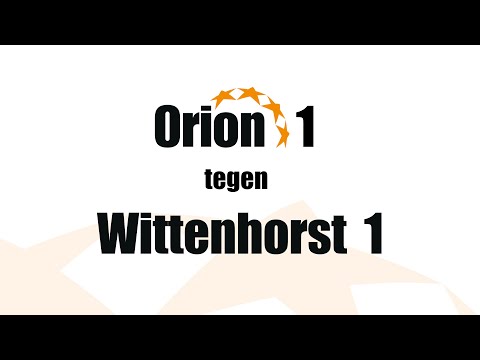 Orion 1 vs Wittenhorst 1 (29 okt 2023)