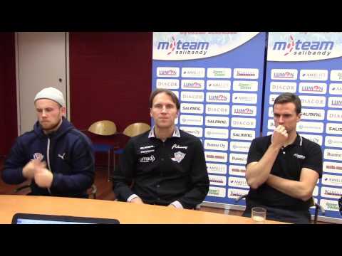 Lehdistötilaisuus M-Team - SPV 8.10.2016 / Salibandyliiga