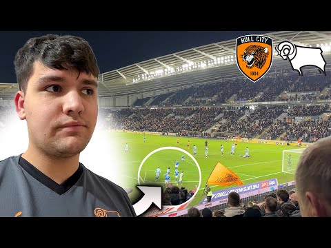 Hull SCORE 4 Past Derby… | HULL CITY 4-2 DERBY COUNTY *vlog*