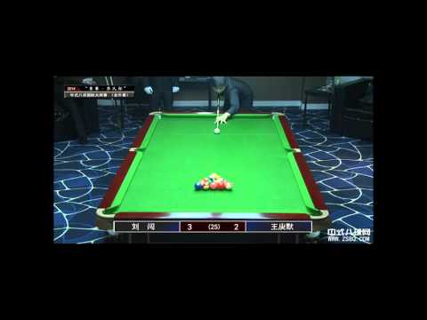 刘闯 vs 王庚默 | Chinese 8-ball International Masters 2014 乔氏杯 中式八球国际大师赛