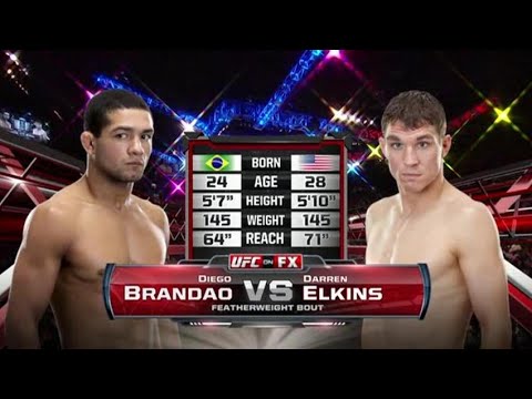 Diego Brandao vs Darren Elkins full fight