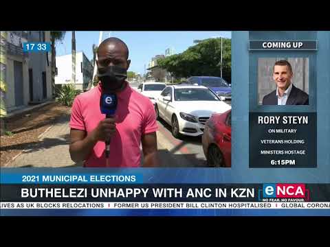 Buthelezi unhappy with ANC in KZN
