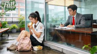 1st Day Of School! Poor Girl Bullied By Rich Kids Cry On Roof Eat Bread—Unaware She Won CEO’s Heart!