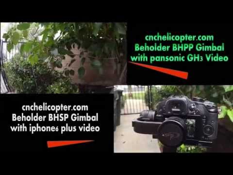 cnchelicopter.com TRD beholder BHPP 3 axis handheld gimbal videoC
