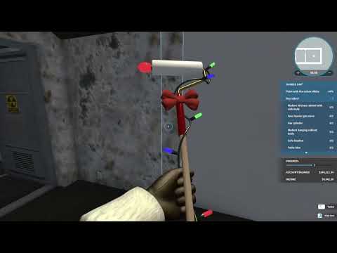 Bunker and Colorful Fiesta! - House Flipper -episode 36 -Unedited Longplay-