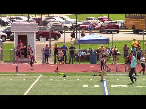2018 05 26 CCAA Championships Boys 400m Dash Heat 1