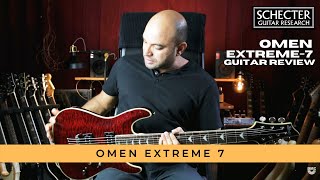 Video thumbnail for Schecter Omen Extreme 7 Review by David's Music Channel