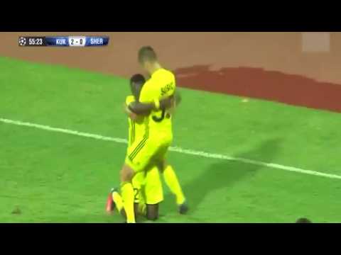 Kukësi vs Sheriff Tiraspol (2-1)  Golat dhe momentet e ndeshjes (2017/18 )
