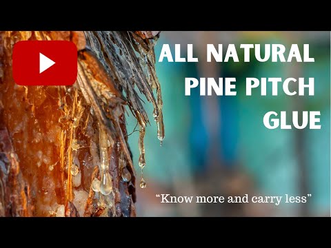 All Natural Pine Pitch Glue