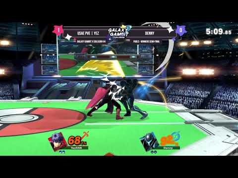 GGxC 4 - USAE PvE Yez (Ike) vs Denny (Dark Samus) - Pools - Winners Semi-Final