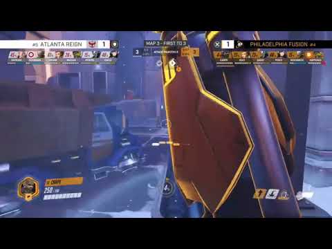 CRAZY C9 FROM THE ATLANTA REIGN! | [ATL REIGN] VS [PHILLY FUSION] | Overwatch League