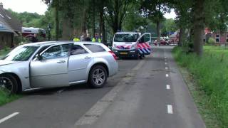preview picture of video 'Eeenzijdig ongeval op de Diepweg in Stuifzand.'