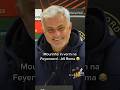 ? Mourinho in vorm na Feyenoord - AS Roma #mourinho #feyenoord #shorts