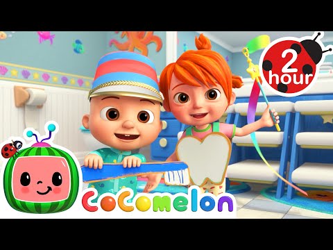 Let's Brush Our Teeth Song! + MORE | 2 HOURS | CoComelon Kids Songs & Nursery Rhymes
