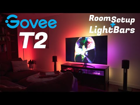 Govee Envisual TV T2 +  light bars immersion setup