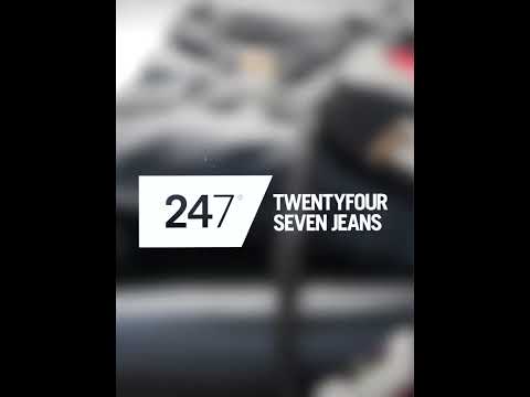 247Jeans Bull Workwear W41 Dark Blue Denim Coated