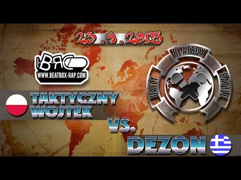 Taktyczny Wojtek VS Dezon ★ Daily Beatbox Battle ★ 23.09.2015