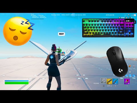 Steelseries Apex Pro TKL ASMR 😴 1v1 BuildFights 🏆 Satisfying Keyboard Fortnite 240 FPS 4K