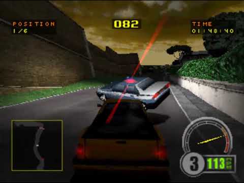 Test Drive 6 (PlayStation) - Super car mass, cop nightmare, selectable opponents' cars and more.