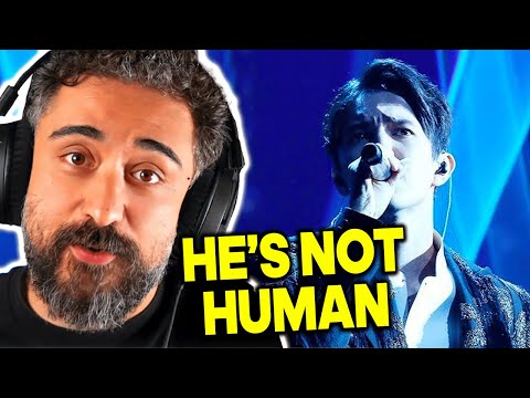 Arab Man Reacts to DIMASH - Hello [LIVE]