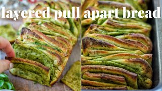 EASY PULL APART BREAD [VEGAN HOLIDAY APPETIZER &amp; 3 INGREDIENTS] | PLANTIFULLY BASED