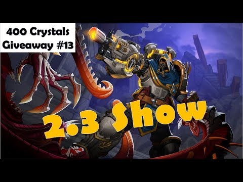 Paladins 2.3 Show - Ranked Split, The Hunt, Balance Changes (400 Crystals Giveaway #13)