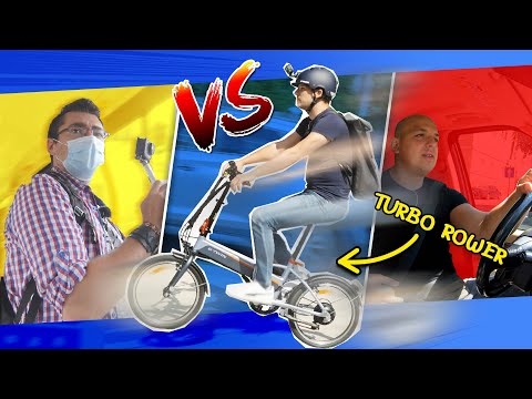 ROWER vs SAMOCHÓD vs AUTOBUS - WIELKI WYŚCIG I WYZWANIE OD DECATHLON