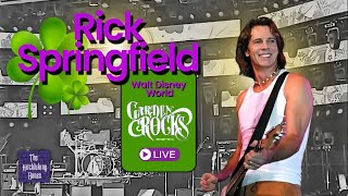 🔴 Rick Springfield EPCOT Garden Rocks Concert Series!