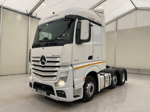 YA66 FOC - Mercedes Actros 2545 6x2 Midlift Tractor Unit | Law Truck Centre UK