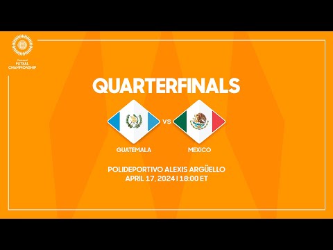 Guatemala vs Mexico | 2024 Concacaf Futsal Championship