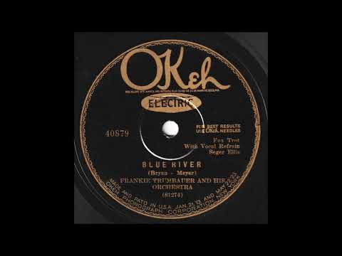 Frank Trumbauer's "Blue River" 1928 - ARTIFICIAL INTELLIGENCE REVEALS HIDDEN BIX BEIDERBECKE SOLO!