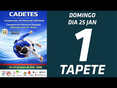Campeonato Nacional Equipas Cadetes 2026 - Eliminatórias - Tapete 1