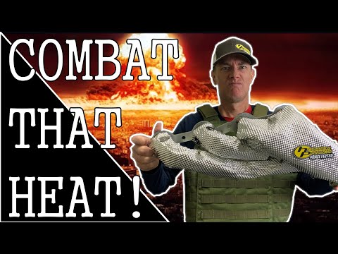 Exhaust Heat Is A Battle - Heatshield Header Armor - New Kit - Easy Install