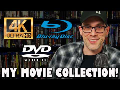 My Physical Media Collection 2025: 1000+ 4K, Blu-Ray & More!