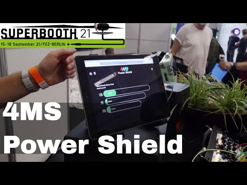 SUPERBOOTH 2021 - 4MS - Wifi Power Monitoring