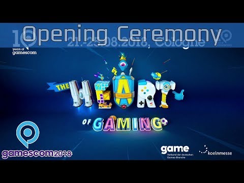 Gamescom 2018 - Full Opening Ceremony [HD 1080P]