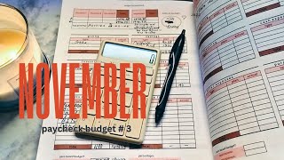 November paycheck # 3 ($1900 budget closeout) includes an ADSENSE check!
