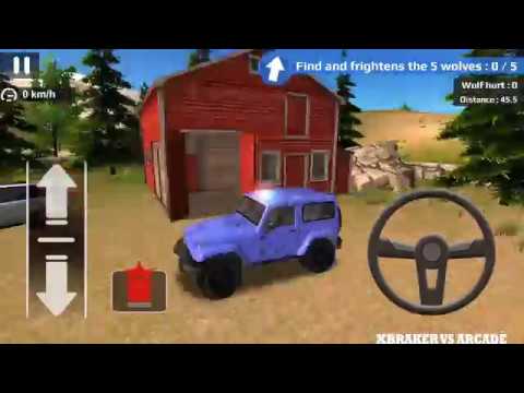 Police Car Offroad | Police Chase Simulator: Police Jeep Wrangler 4x4 - Android GamePlay FHD